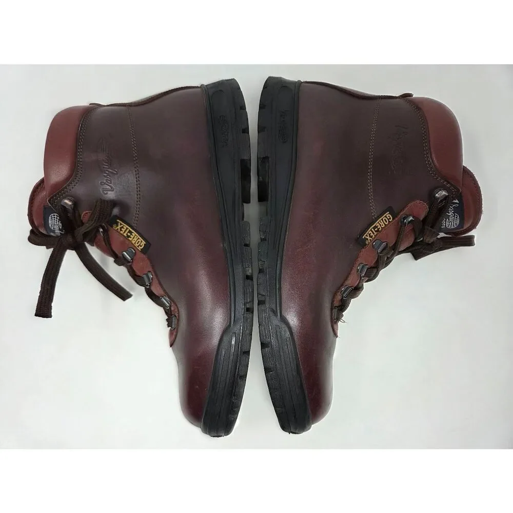 VASQUE MENS 12 M SUNDOWNER SKYWALK 7935 GORETEX HIKING BROWN LEATHER BOOTS ITALY